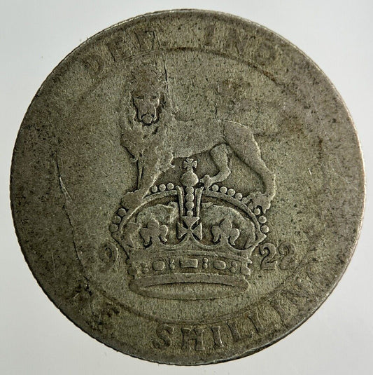 1922 George V Shilling Silver Coin | Collectable Grade