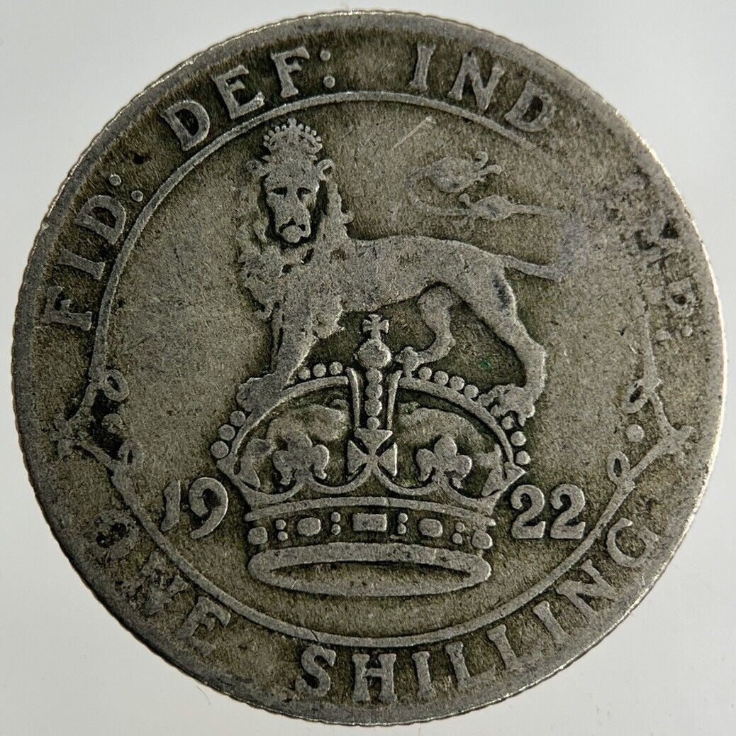 1922 George V Shilling Silver Coin | Collectable Grade