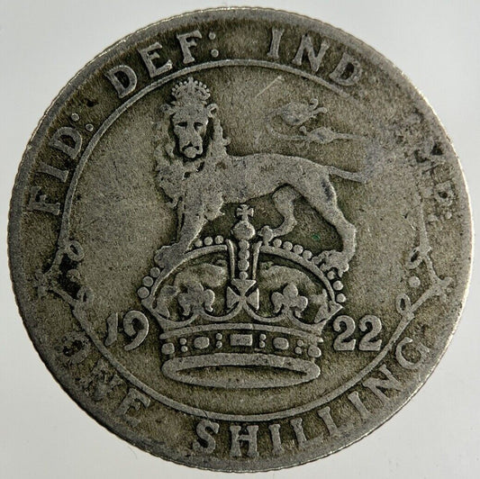 1922 George V Shilling Silver Coin | Collectable Grade