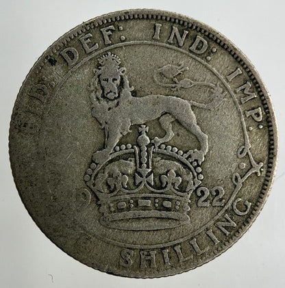 1922 George V Shilling Silver Coin | Collectable Grade