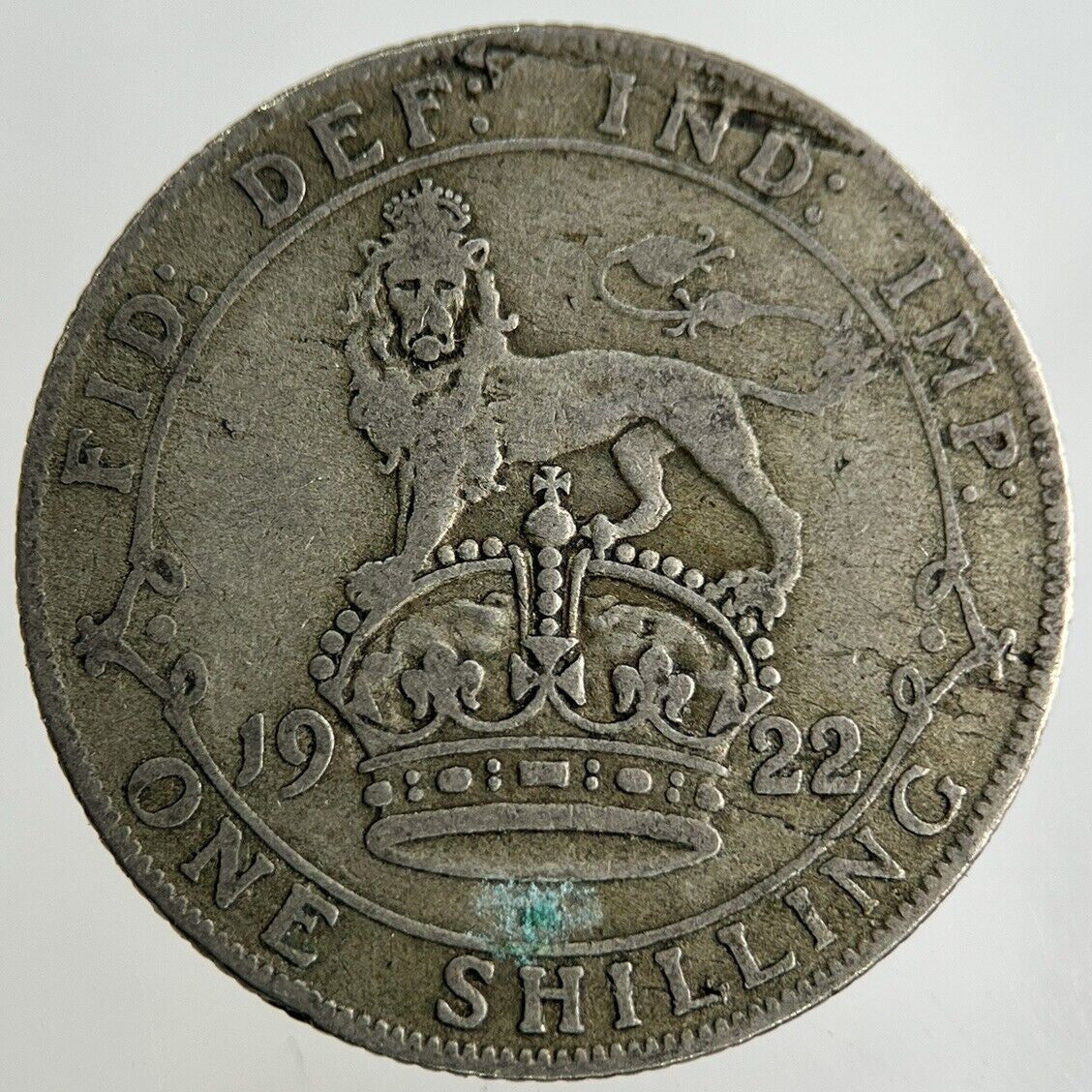 1922 George V Shilling Silver Coin | Collectable Grade