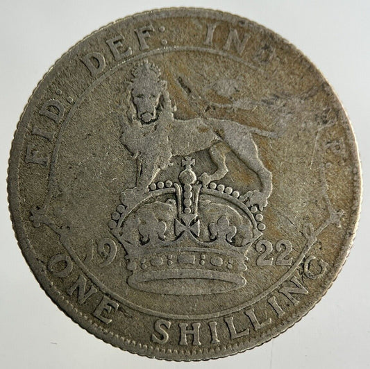 1922 George V Shilling Silver Coin | Collectable Grade