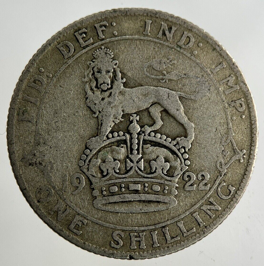1922 George V Shilling Silver Coin | Collectable Grade