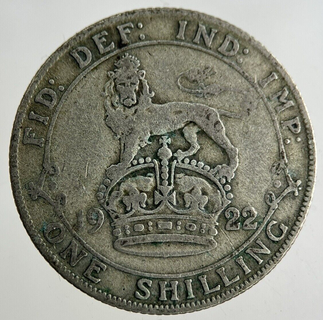 1922 George V Shilling Silver Coin | Collectable Grade