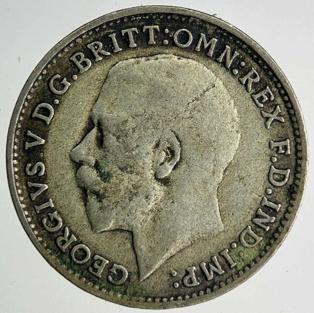 1922 George V Threepence Silver Coin | Fine Collectable Grade