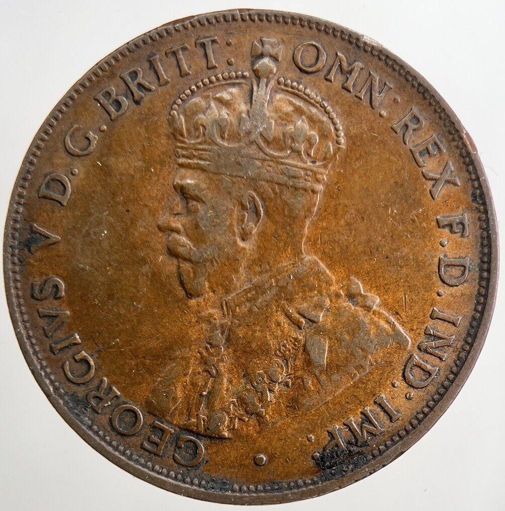 1923 Australia One Penny Coin | Fine Collectable Grade | a5655