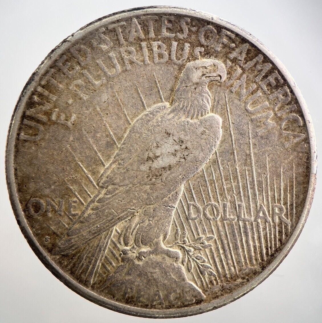 1922-S US USA Peace Dollar Silver Coin | Collectable Grade | a2695