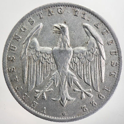 1922-A Germany 3 Mark Coin | Very High Grade | a8227