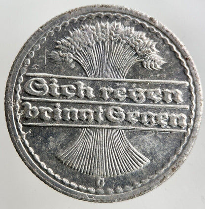 1922 Germany 50 Pfennig Coin | Fine Collectable Grade