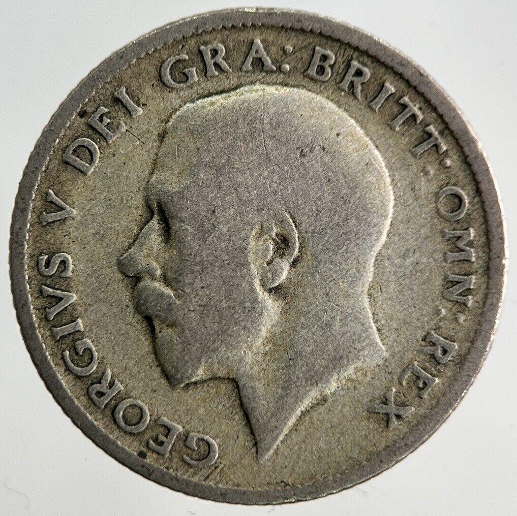 1922 George V Sixpence Silver Coin | Fair Grade