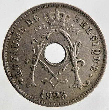 1923 Belgium 10 Centimes Coin | Fine Collectable Grade