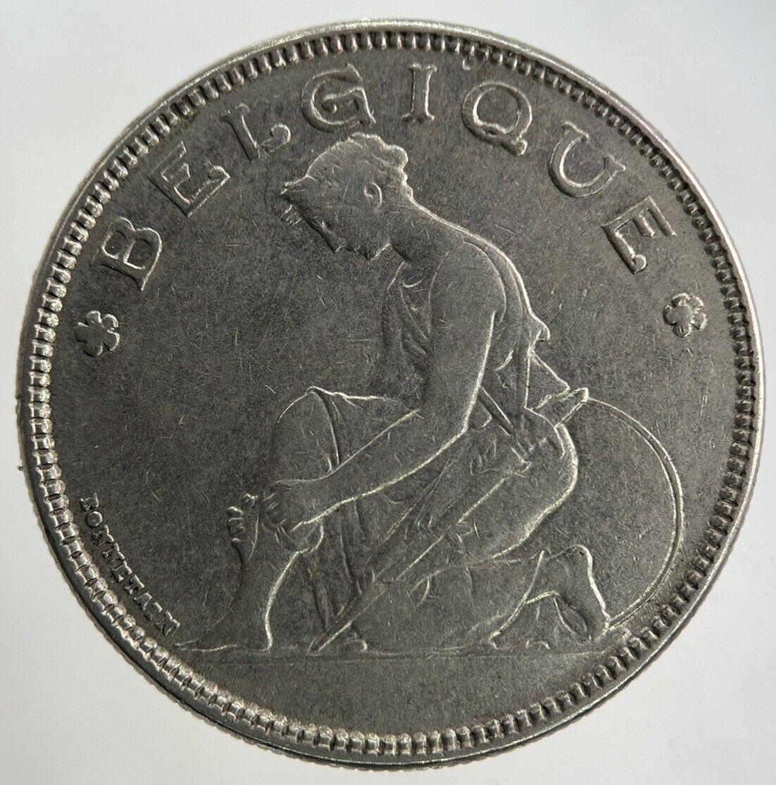 1923 Belgium 2 Francs Coin | Fine Collectable Grade
