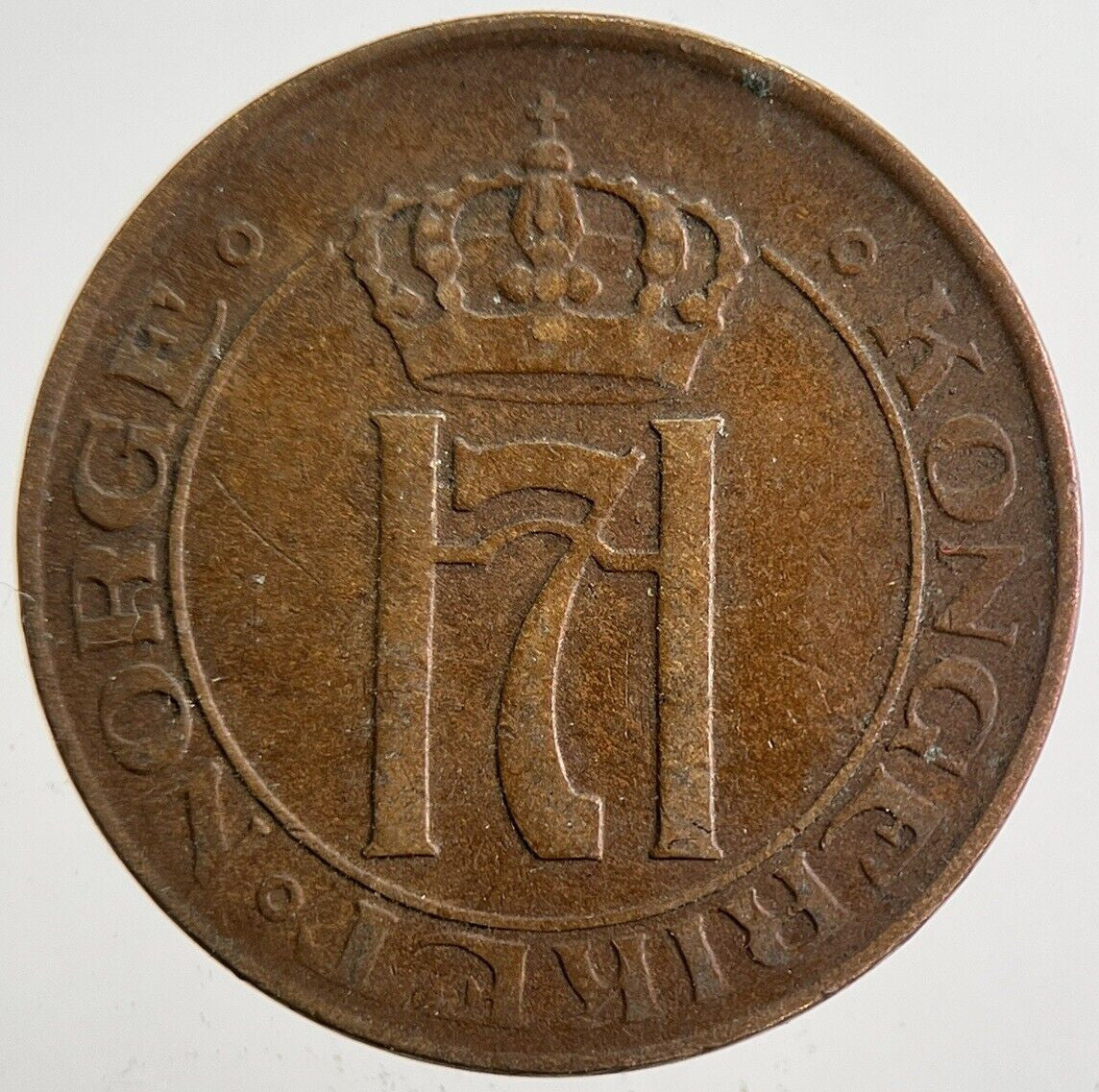 1922 Norway 2 Ore Coin | Fine Collectable Grade | a4944