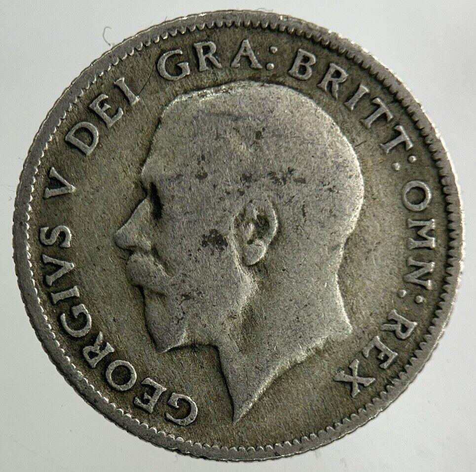 1922 George V Sixpence Silver Coin | Fine Collectable Grade