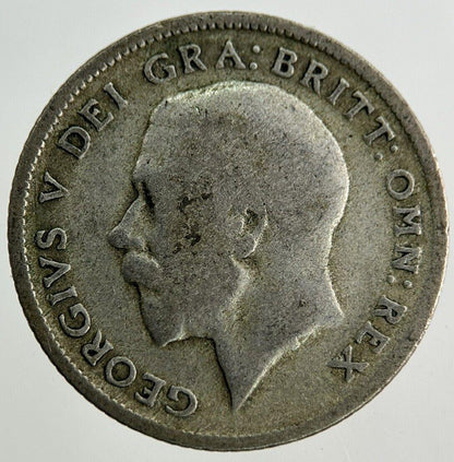 1922 George V Sixpence Silver Coin | Collectable Grade