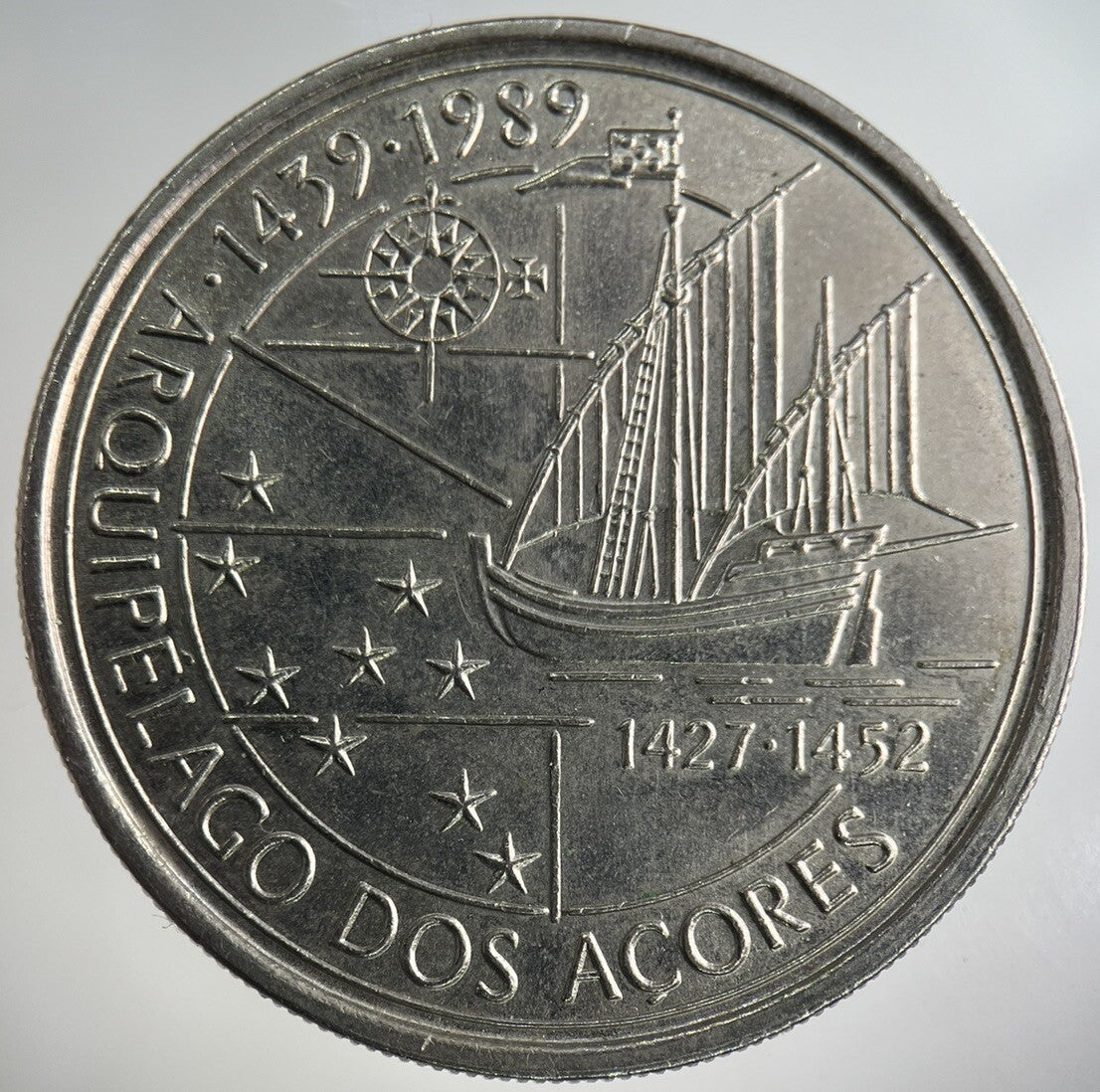1989 Portugal 100 Escudos Coin | Fine Collectable Grade