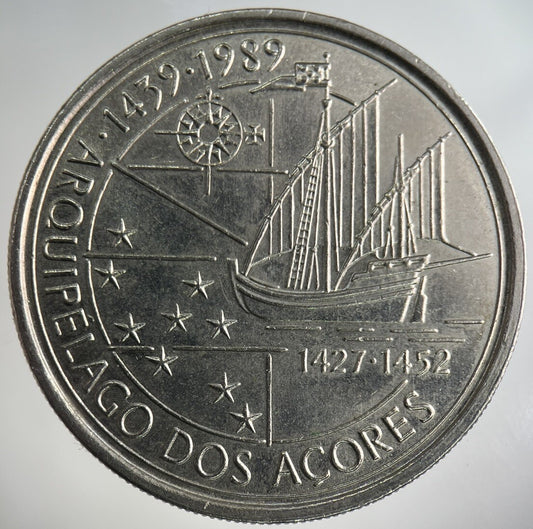 1989 Portugal 100 Escudos Coin | Fine Collectable Grade