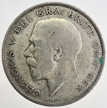 1923 George V Half-Crown Silver Coin | Collectable Grade | a8117