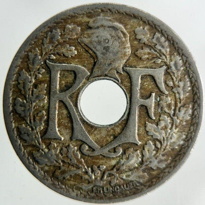1923 France 25 Centimes Coin | Fine Collectable Grade