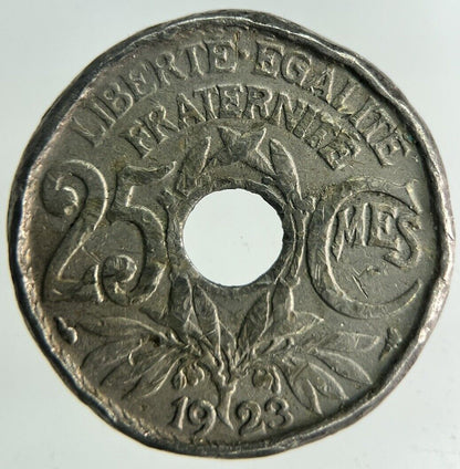 1923 France 25 Centimes Coin | Collectable Grade