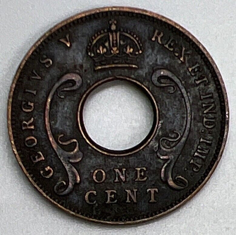1923 East Africa One Cent Coin | Fine Collectable Grade | a1144