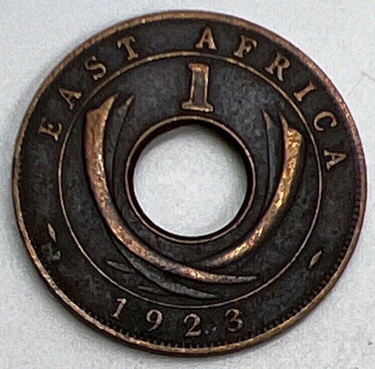 1923 East Africa One Cent Coin | Fine Collectable Grade | a1144