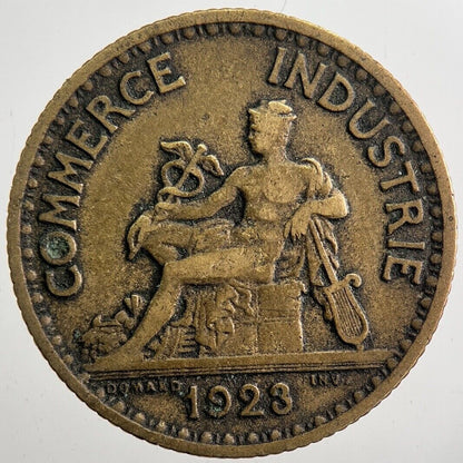 1923 France 1 One Franc Coin | Very High Grade