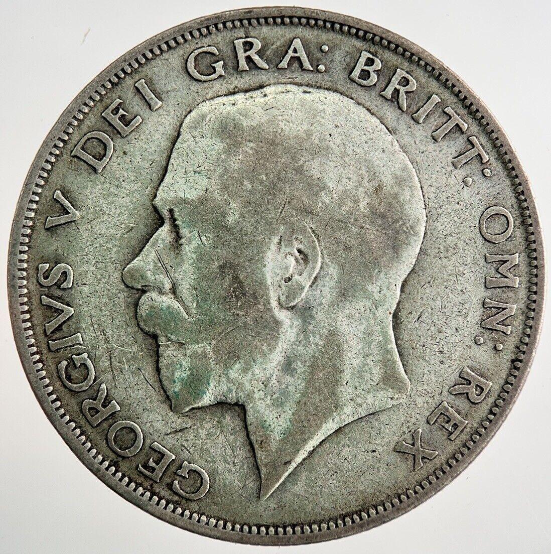 1923 George V Half-Crown Silver Coin | Collectable Grade | a8120