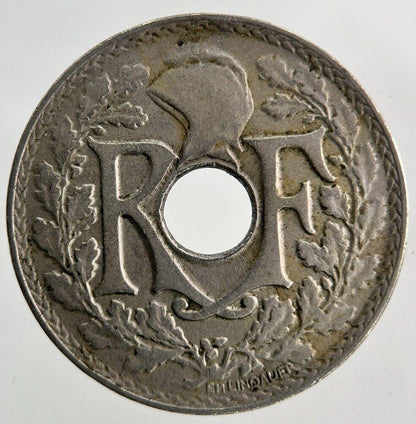 1923 France 25 Centimes Coin | Fine Collectable Grade