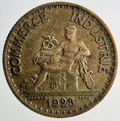 1923 France 1 Franc Coin | Fine Collectable Grade