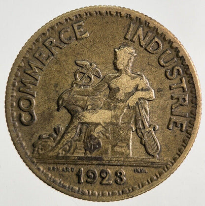 1923 France 50 Centimes Coin | Fine Collectable Grade