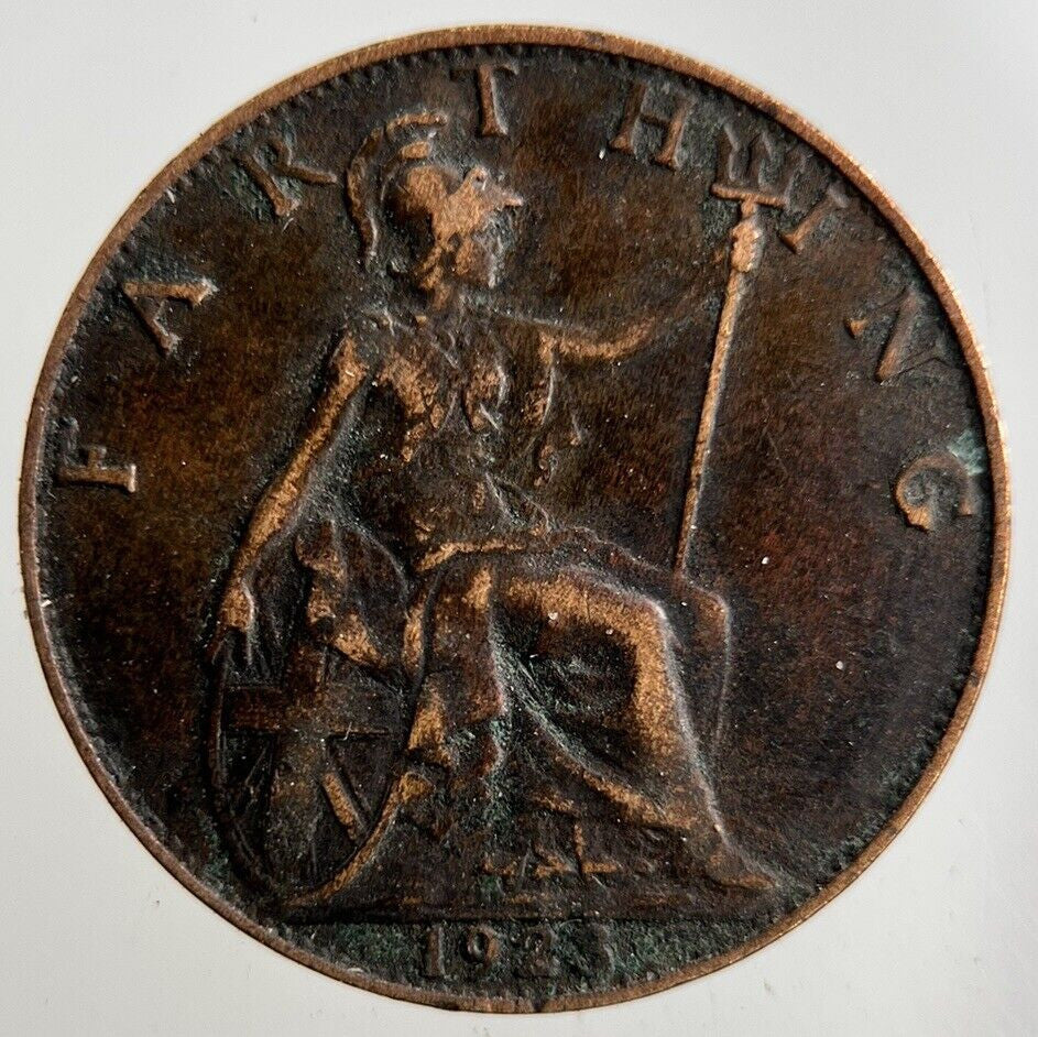 1923 George V Farthing Coin | Fine Collectable Grade