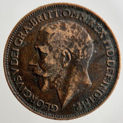 1923 George V Farthing Coin | Fine Collectable Grade