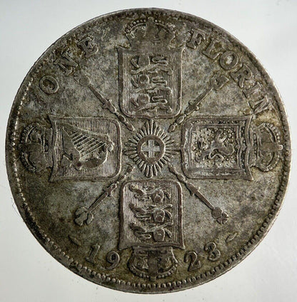 1923 George V Florin Silver Coin | Fine Collectable Grade
