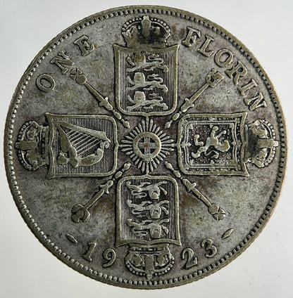 1923 George V Florin Silver Coin | Fine Collectable Grade