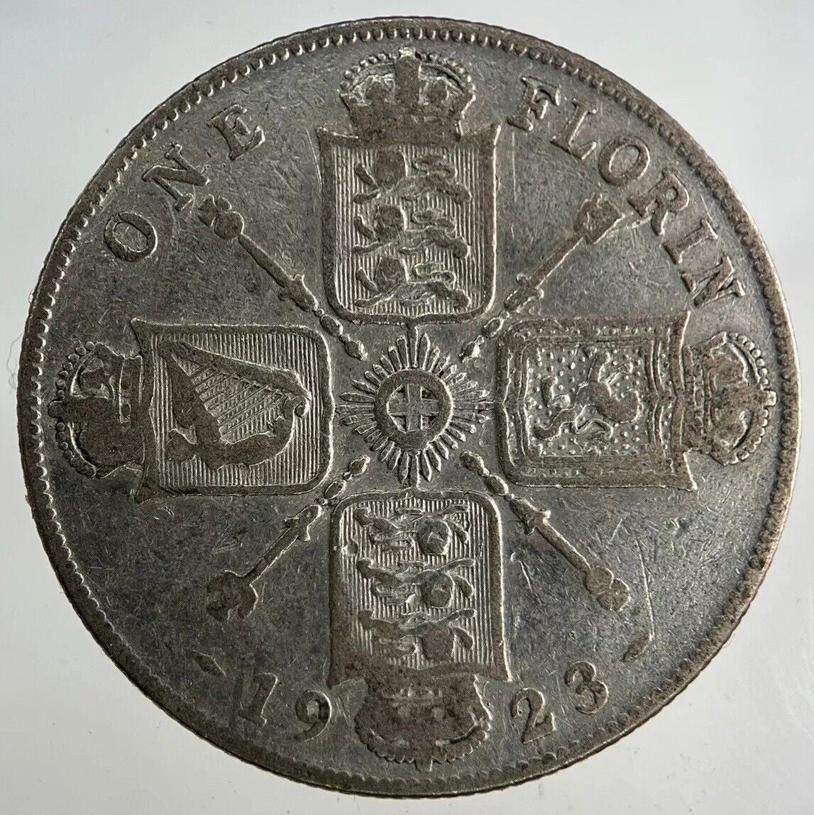 1923 George V Florin Silver Coin | Collectable Grade