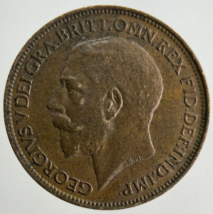 1923 George V Farthing Coin | Fine Collectable Grade