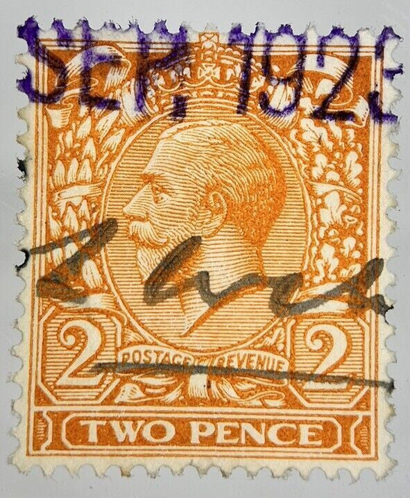 1923 September British George V Two-Pence Stamp | Collectable Grade