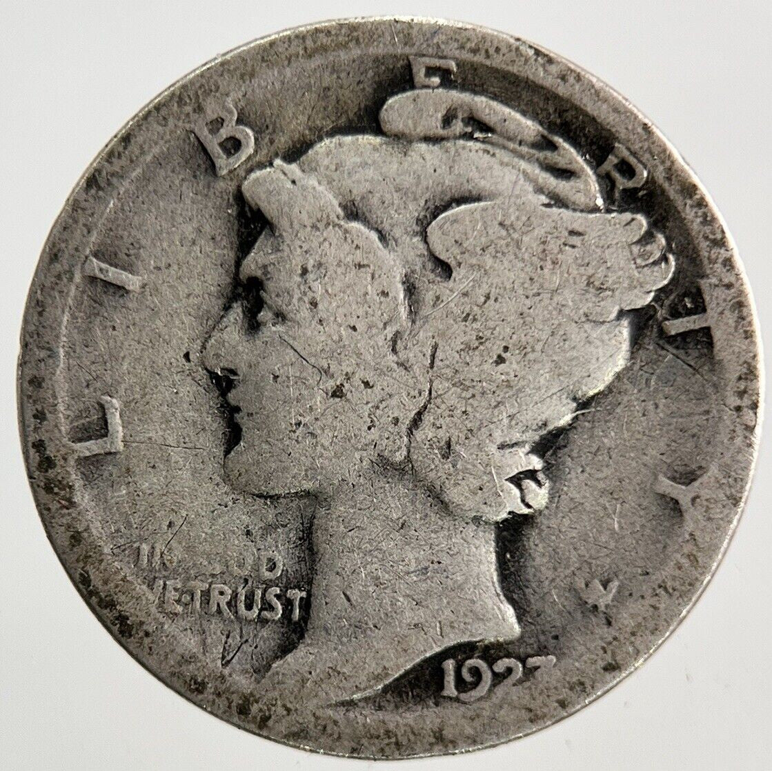 1923 US USA Mercury One Dime Silver Coin | Collectable Grade
