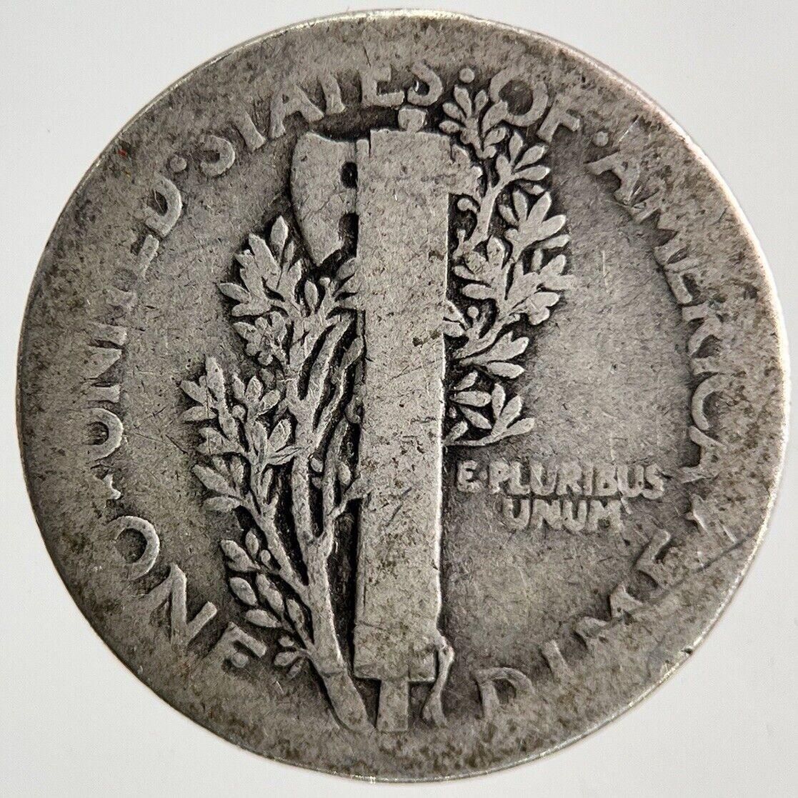 1923 US USA Mercury One Dime Silver Coin | Collectable Grade