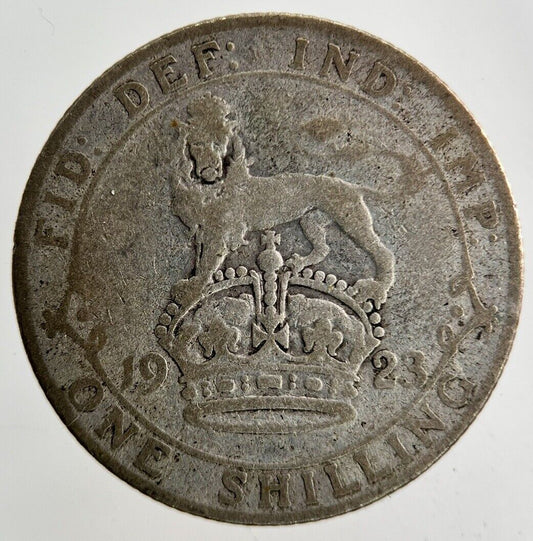 1923 George V Shilling Silver Coin | Collectable Grade