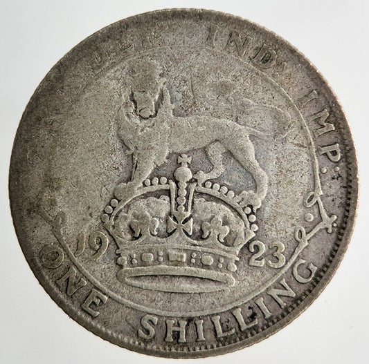 1923 George V Shilling Silver Coin | Collectable Grade