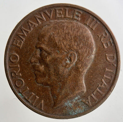 1923 Italy 10 Centesimi Coin | Fine Collectable Grade