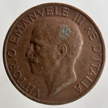 1923 Italy 10 Centesimi Coin | Fine Collectable Grade