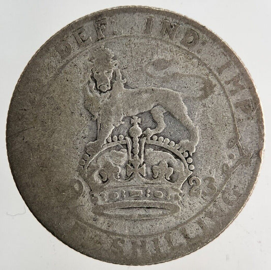 1923 George V Shilling Silver Coin | Fair Grade