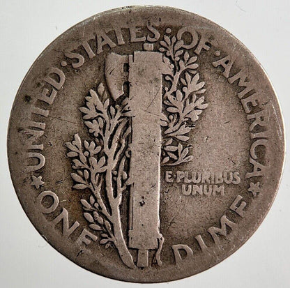 1923 US USA Mercury Dime Silver Coin | Collectable Grade