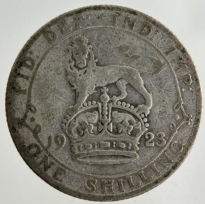 1923 George V Shilling Silver Coin | Collectable Grade