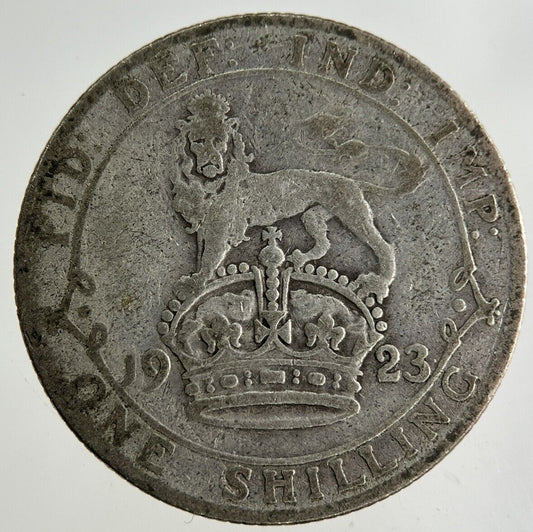 1923 George V Shilling Silver Coin | Collectable Grade