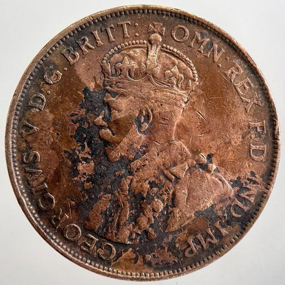 1924 Australia One Penny Coin | Collectable Grade | a7960