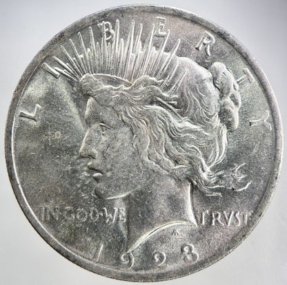 1923 US USA Peace Dollar Silver Coin | Very High Grade | a3943